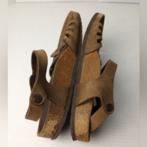 Birkenstock Bali Oiled Habana Leather Sandals, Women Size 11, EU Size 42 - Picture 6 of 9